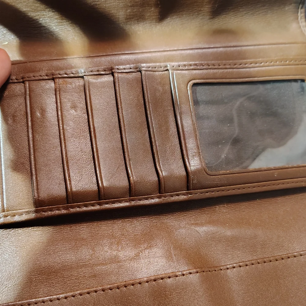 Coach Brown Signature Clutch, Rehab Project!!! - Picture 5 of 6